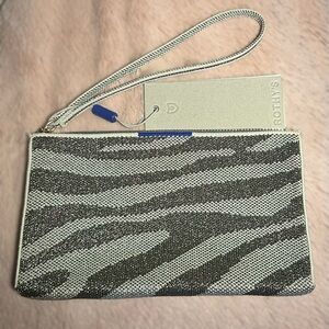 Rothy’s Zebra Shimmer Wallet Wristlet